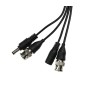 Lupus Electronics BNC/DC, 50m cavo coassiale BNC/DC Nero (108156)