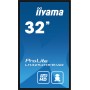 iiyama LH3254HS-B1AG visualizzatore di messaggi Pannello piatto per segnaletica digitale 80 cm (31.5") LCD Wi-Fi 500 cd/m² Full