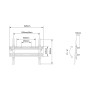 Multibrackets 8847 Accessorio per il montaggio del monitor (MB8847)