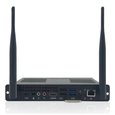 Newline WB7C120U PC/stazione di lavoro Intel® Core™ i7 i7-8565U 16 GB DDR4-SDRAM 256 GB SSD Windows 10 Pro Slim PC Mini PC Ne