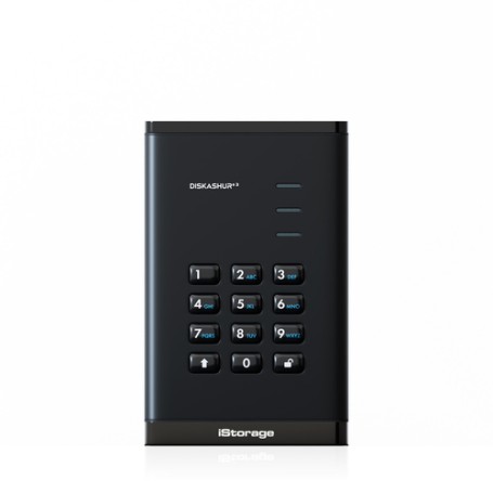 iStorage diskAshur3 SSD 2 TB USB Type-A / USB Type-C 3.2 Gen 1 (3.1 Gen 1) (IS-DA3-256-SSD-2000-B)