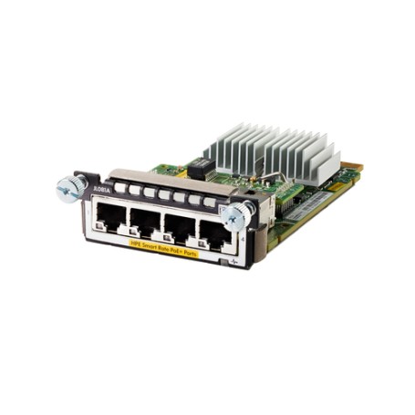HPE Aruba Networking 3810M 4 Smart Rate PoE+ Module (JL081A)