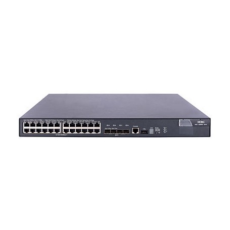 HPE A 5800-24G-PoE Gestito L3 Gigabit Ethernet (10/100/1000) Supporto Power over Ethernet (PoE) 1U Grigio (JC099-61101)