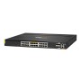 HPE Aruba Networking CX 6300M 24p Smart Rate 1G/2.5G/5G/10G Class6 PoE 2p 50G 2p 25G Switch (R8S89A)