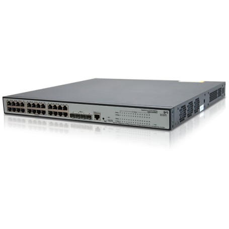 HPE V 1910-24G-PoE (365W) Gestito L3 Gigabit Ethernet (10/100/1000) Supporto Power over Ethernet (PoE) 1U Nero (JE007-61101)