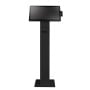 Advantech UTC-750-BSTAND0E accessorio di sistema POS Nero 75 x 75 mm 100 x 100 mm (UTC-750-BSTAND0E)