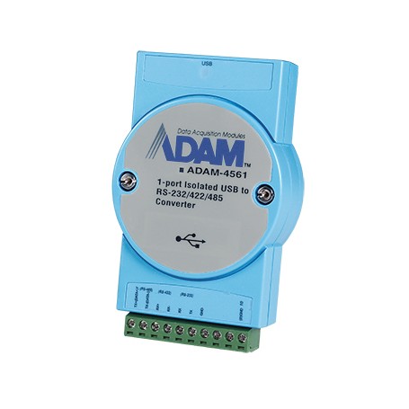 Advantech ADAM-4561-CE convertitore/ripetitore/isolatore seriale USB 2.0 RS-232/422/485 Blu (ADAM-4561-CE)
