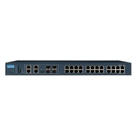 24GE+4G Combo Managed Ethernet Switch -40~70? - Switch - Ethernet (EKI-7428G-4CI-AE)