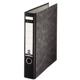 Leitz 10600000 raccoglitore ad anelli A4 Nero (1060-00-00)