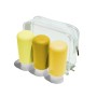 MUITOMAS SET 3PCS TR BOTTLES YELLOW (TRBOTTLES3YL)