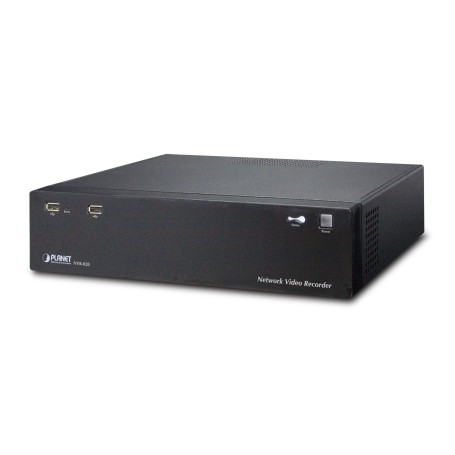 PLANET NVR-820 - Netzwerk-Videorecorder - 8 Kanäle Nero