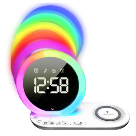 New Majestic RS 138WI Sveglia digitale Bianco (119138 WH)
