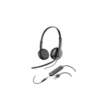 Fujitsu Plantronics Blackwire 325 Auricolare Cablato A Padiglione Ufficio Nero (S26391-F7139-L352)