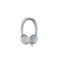 Yealink BH72 Teams Auricolare Wireless A Padiglione Ufficio USB tipo-C Bluetooth Grigio chiaro (1208636)