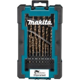 Makita M-Force - Bohrersatz - für Holz, Metall, Mauerwerk - 25 Stücke - 1-13 mm (D-67599)
