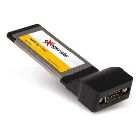 Hamlet Scheda ExpressCard RS232 cavo seriale 9 pin Maschio-Femmina incluso (XRS232EXC)