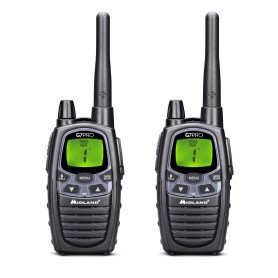 Midland G7 Pro Walkie Talkie ricetrasmittente 69 canali 446.00625 - 446.09375 MHz Nero (C1090.13)