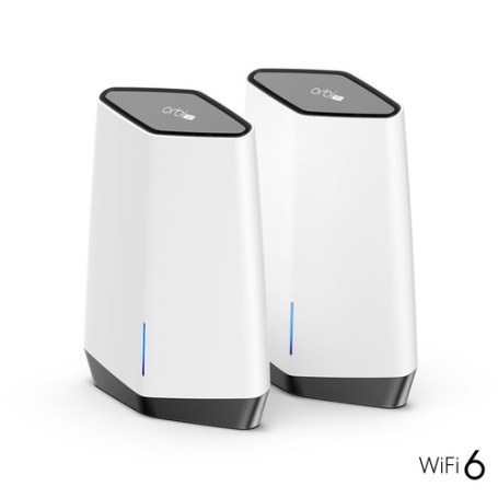 Netgear Orbi Pro router wireless Gigabit Ethernet Banda tripla (2.4 GHz/5 GHz/5 GHz) Bianco (SXS80-100EUS)