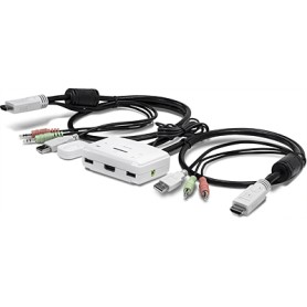 Trendnet TK-215i switch per keyboard-video-mouse (kvm) Bianco (TK-215I)