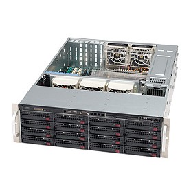 Supermicro CSE-836A-R1200B computer case Supporto Nero 1200 W