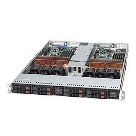 Supermicro SuperChassis 809T, Black Basso profilo (Slimline - stilizzato) Nero 700 W (CSE-809T-780B)