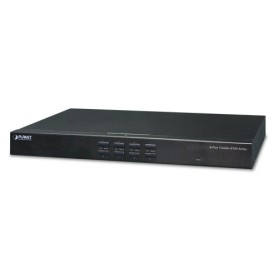 PLANET KVM-210-08 switch per keyboard-video-mouse (kvm) Montaggio rack Nero