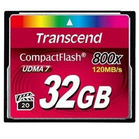 Transcend TS32GCF800 memoria flash 32 GB CompactFlash MLC (197581)
