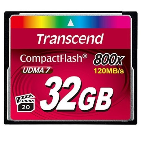 Transcend TS32GCF800 memoria flash 32 GB CompactFlash MLC (197581)
