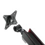 LogiLink BP0092 supporto da tavolo per Tv a schermo piatto 81,3 cm (32") Morsa Nero, Rosso (BP0092)