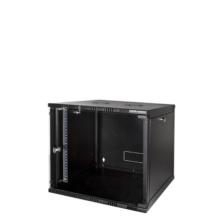 LogiLink W09A54B rack 9U Da parete Nero (W09A54B)