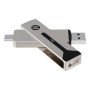PNY 911 Pro unità flash USB 1 TB USB Type-A / USB Type-C 3.2 Gen 2 (3.1 Gen 2) Argento (HPFD911PRO-1TB)