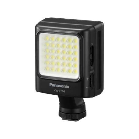 Panasonic VW-LED1E-K flash per fotocamera Flash per videocamera Nero (VW-LED1E-K)