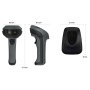 Safescan 350-BT Lettore di codici a barre portatile 1D/2D CMOS Nero, Grigio (140-0748)