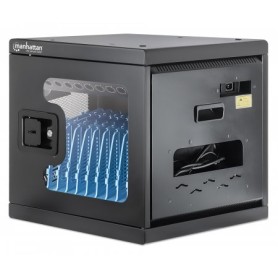 Manhattan 180535 portable device management cart& cabinet Armadio per la gestione dei dispositivi portatili Nero
