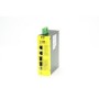 KTI Networks KGC-460-HP convertitore multimediale di rete Interno 1000 Mbit/s Metallico, Giallo (KGC-460-HP)