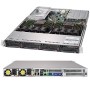 Supermicro SYS-6019U-TRTP sistema barebone per server Intel® C621 LGA 3647 (Socket P) Rack (1U) Nero (SYS-6019U-TRTP)
