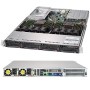 Supermicro SYS-6019U-TR25M sistema barebone per server Intel® C621 LGA 3647 (Socket P) Rack (1U) Nero (SYS-6019U-TR25M)