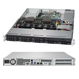 Supermicro SuperServer 1029P-WT Intel® C621 LGA 3647 (Socket P) Rack (1U) Nero (SYS-1029P-WT)