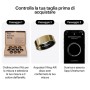 Ultrahuman Ring AIR – taglia 8- Monitor del sonno e dell'attività fisica, anello intelligente per uomo e donna, nessuna spesa (UHRA-BG-08-EUL7)