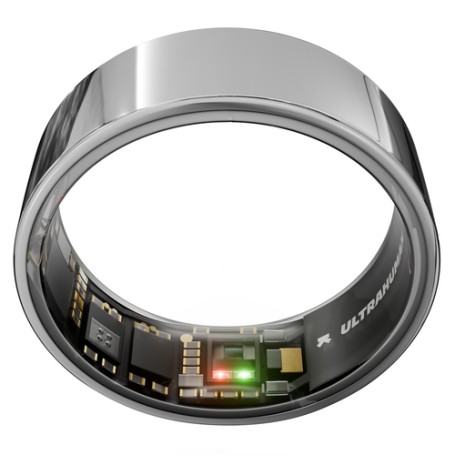 Ultrahuman Ring AIR – taglia 8- Monitor del sonno e dell'attività fisica, anello intelligente per uomo e donna, nessuna spesa (UHRA-AS-08-EUL7)