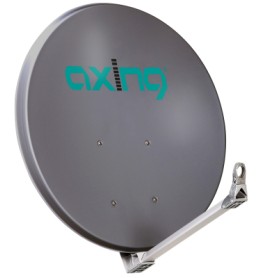 Axing SAA11002 antenna per satellite Antracite, Argento