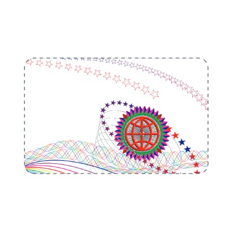 DataCard DuraGard Optigram Genuine Authentic Full Card pellicola per plastificatrice (504935-006)