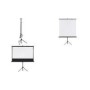 FRANKEN Stativleinwand X-tra!Line, Format 1:1 Bildmaße: 1.800 x 1.800 mm, Außenmaße: 1.800 x 1.800 mm - 1 Stück (LWST218)
