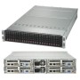Supermicro 2028TP-HTR-SIOM Intel® C612 LGA 2011 (Socket R) Armadio (2U) Nero (SYS-2028TP-HTR-SIOM)