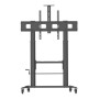 Techly ICA-TR230 carrello e supporto multimediale Nero Pannello piatto Carrello multimediale