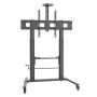 Techly ICA-TR230 carrello e supporto multimediale Nero Pannello piatto Carrello multimediale