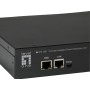 LevelOne IPS-1201E unità di distribuzione dell'energia (PDU) 12 presa(e) AC Nero (51201303)