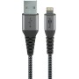 Goobay 49267 cavo USB 0,5 m USB A Lightning Nero, Grigio (49267)