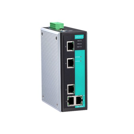 Moxa EDS-405A-PN switch di rete Gestito Fast Ethernet (10/100) Nero (EDS-405A-PN)