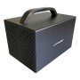 LC-Power LC-35U3-RAID-4-HDMI contenitore di unità di archiviazione Custodia per Disco Rigido (HDD) Nero 3.5"